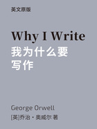 Why I Write=我为什么要写作(英文版)在线阅读