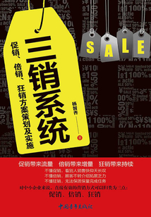 三銷系統(tǒng):促銷、倍銷、狂銷方案策劃及實施