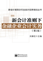 新会计准则下金融企业会计实务在线阅读