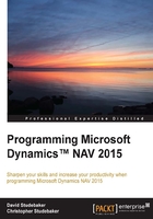 Programming Microsoft Dynamics? NAV 2015在线阅读