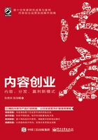 内容创业:内容、分发、赢利新模式在线阅读