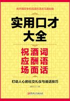 实用口才大全：祝酒词 应酬语 场面话在线阅读