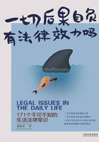 一切后果自负有法律效力吗：171个不可不知的生活法律常识