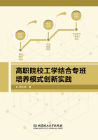 工学结合专班培养模式创新实践