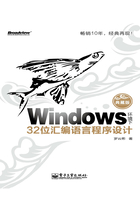 Windows环境下32位汇编语言程序设计