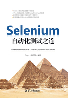 Selenium自动化测试之道在线阅读