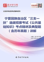 2020年宁夏回族自治区“三支一扶”选拔招募考试《公共基础知识》考点精讲及典型题（含历年真题）详解在线阅读