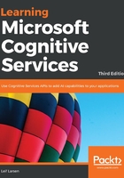 Learning Microsoft Cognitive Services