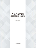 民法典总则编重大疑难问题专题研究在线阅读