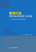 教育行业刑事法律风险与防范：基于裁判文书的数据分析在线阅读