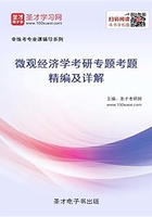 2020年微观经济学考研专题考题精编及详解在线阅读