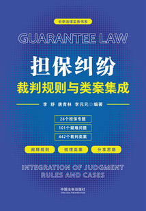 擔保糾紛裁判規則與類案集成（云亭法律實務書系）