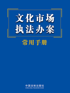 文化市场执法办案常用手册(2023年版)在线阅读