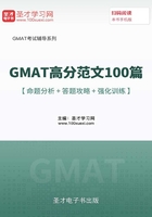 2019年GMAT高分范文100篇【命题分析＋答题攻略＋强化训练】在线阅读