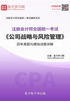2019年注册会计师《公司战略与风险管理》历年真题与模拟试题详解在线阅读