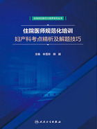 住院医师规范化培训妇产科考点精析及解题技巧在线阅读