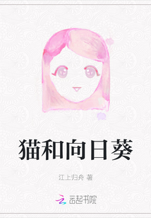 貓和向日葵