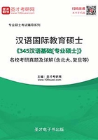 汉语国际教育硕士《354汉语基础[专业硕士]》名校考研真题及详解（含北大、复旦等）在线阅读