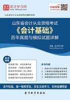 山东省会计从业资格考试《会计基础》历年真题与模拟试题详解在线阅读