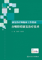 康复治疗师临床工作指南·吞咽障碍康复治疗技术