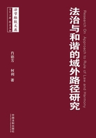 法治与和谐的域外路径研究在线阅读