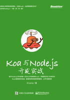 Koa与Node.js开发实战在线阅读