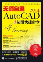 无师自通AutoCAD 2014中文版制图快捷命令