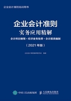 企业会计准则实务应用精解：会计科目使用+经济业务处理+会计报表编制（2021年版）在线阅读