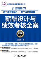 薪酬设计与绩效考核全案(修订版)在线阅读