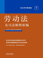 劳动法及司法解释新编：条文序号整理版7