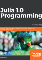 Julia 1.0 Programming