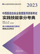 中西医结合执业助理医师资格考试实践技能拿分考典（2023）在线阅读