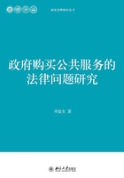 政府购买公共服务的法律问题研究在线阅读