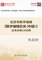 2019年北京市数字编辑《数字编辑实务（中级）》过关必做1200题