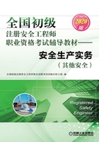 全国初级注册安全工程师职业资格考试辅导教材：安全生产实务（其他安全）（2020版）