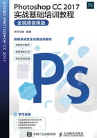 Photoshop CC 2017实战基础培训教程（全视频微课版）在线阅读