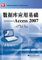 数据库应用基础：Access 2007在线阅读