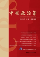 中国政治学（2020年01辑/总第五辑）