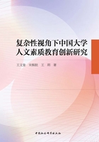 复杂性视角下中国大学人文素质教育创新研究在线阅读