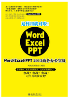 这样用就对啦！Word/Excel/PPT 2013商务办公实战