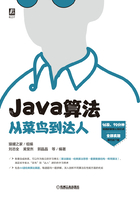 Java算法从菜鸟到达人在线阅读