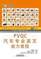 PVQC汽车专业英文能力教程在线阅读