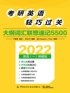 考研英语轻巧过关：大纲词汇联想速记5500在线阅读