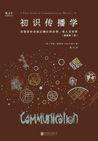 初识传播学：在信息社会里正确认知自我、他人及世界