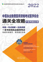 中医执业助理医师资格考试医学综合通关全攻略：中医学基础分册在线阅读