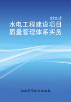 水电工程建设项目质量管理体系实务在线阅读