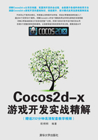 Cocos2d-x游戏开发实战精解在线阅读