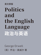 Politics and the English Language=政治与英语(英文版)在线阅读