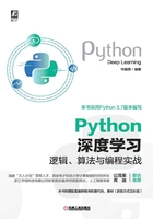 Python深度学习：逻辑、算法与编程实战在线阅读