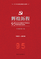 辉煌历程：纪念中国共产党成立95周年图文读本